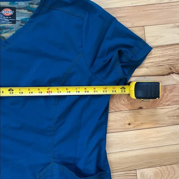 Dickies scrub set pants and shirt XL tall Caribbean blue color - Picture 3 of 9